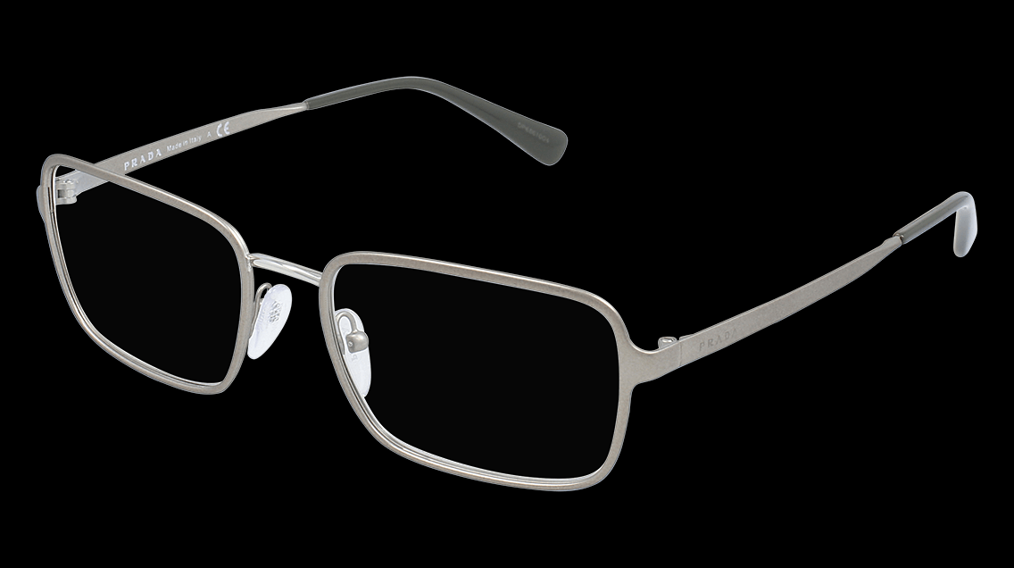 Eyeglasses Prada PR selling 57 XV VIX1O1 Silver/Matte Silver